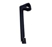 AOLUOER Attacco Manubrio for Bici da 25,4 mm Manubrio filettato a Collo di Cigno for Bici da Strada Steli da 40 mm(Black)