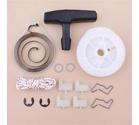 AOLUOER Kit nottolino fune impugnatura a molla puleggia avviamento a strappo for parte motosega S//t//i//h//l MS390 MS290 039 029