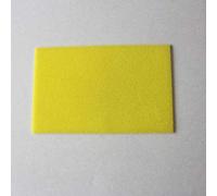 AOM 2Pcs spugna verdura cibo fresco mantenere tappetino frigorifero cassetto spugna assorbente anti-corrosione Pad frutta fresca tappetino giallo