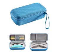aomajk Borsa portaoggetti, borsa da viaggio, 3 colori, può essere memorizzata con cavo dati, da viaggio all'aperto, facile e portatile (blu)