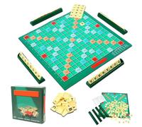 Aomantic Sarl Jeu de Scra-bble, Giochi di ortografia, Gioco per L'Apprendimento di Lettere E Parole, Parola di ortografia della parola inglese, Gioco di parole veloce, Lettere Giochi Educativi