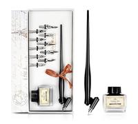 AOMAYLL Set di penne a immersione per disegno artistico,Pennino calligrafia Set,11 Pennini,per Calligrafia per Principianti e Artisti, Fumettisti, Schizzi,Kit per Pittura,Disegno Manga (Nero)