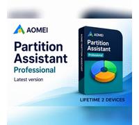AOMEI Partition Assistant Professional Latest version (Lifetime 2 Dev) Key - GLOBAL