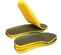 Aomig 3 Pz Donna Uomo Solette Foam, Altezza Aumento Solette, Inserti per Scarpe Comfort Assorbimento, Solette Anti Sudore, Traspirante Anti-odore Solette per Camminate, Trekking, Corsa(EU 35-40)