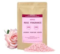Aomig Ammorbidente Concentrato, Bucato Perle Profumate, Fragranza di Lunga Durata, Profumate Lavatrice per Capi Delicati Bebè, Senza Sostanze Chimiche Nocive, Maxi Formato, Lavaggi Multipli, 500G