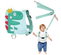AOMIG Imbracatura di Sicurezza Bambini, Guinzaglio per Bambini Anti-Loss, Guinzaglio Anti-perso per Bambini Adatto a Tutti i Tipi Di Luoghi Pubblici, Dinosauro Verde