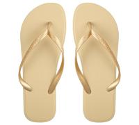 Aomig Infradito Donna Comodi Leggeri Sandali da Spiaggia Estate Antiscivolo Ciabatte Piscina Donna Con Tocchi Brillanti per Mare, Piscina, Spiaggia e Barca EU:38(Oro)
