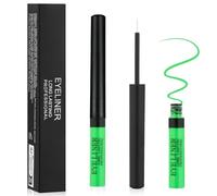 Aomig Liquid Eyeliner, Opaca Colorato Eye Liner, Lunga Durata, Colore Intenso, Asciuga Rapidamente, Tattoo Liner Gel Pencil, Makeup per Occhi, Professionale Impermeabile Eye Definer(10, Verde, 2g)