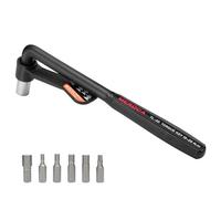 Aomiun Bike Torque Tool Set Accurate Hex Key Bicycle Torque Wrench Repair Tool with 6 Multiple Specification Bits And Torques (TL20)