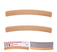AONAYO 2 porta carte per bambini, in legno, 33 cm, per adulti e bambini a partire dai 3 anni in su