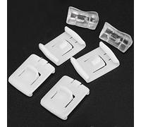 AONED Kit di ricambio per guida di scorrimento sedile per VW Golf MK1 MK2 MK3 /Jetta MK2 MK3/Corrado/Golf MK3 Cabriolet - Set di 6 pezzi per 1 sedile - codice parte -171881213B/191881213/435881203A