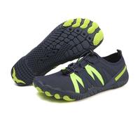 AONEGOLD Scarpe da Acqua Uomo Antiscivolo Scarpe da Immersione a Piedi Nudi Donna Asciugatura Rapida Scarpette da Scoglio Leggero Scarpe da Mare Traspirante per Surf Bagno Spiaggia (Blu Scuro,44 EU)