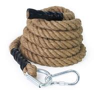 Aoneky Palestra Arrampicata con Clip per Allenamento, Fitness, potenziamento Muscolare Power, Battaglia, Esercizi, Extra Spessa (30 mm x 9 m)