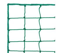 Aoneky Rete Arresto per Palloni Calcio 3x3M/3x6M/ 3x9M/3x12M/ 3x15M/4.5x6M, Maglia Quadrata 10x10cm Senza Nodi - Reti per Recinzione Campi da Calcio per Scuola, Giardino (3x9M)