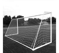 Aoneky Rete da calcio di ricambio, dimensioni reali 7,3 x 2,4 m, robusta rete da calcio, pali non inclusi (24 x 2,4 m, cavo da 2,5 mm)