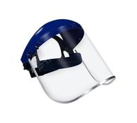 AONELAS Blue Eagle BLUE EAGLE Full Face Impact Resistant Safety Faceshield (B1BL+FC48) | Clear | Extrusion-Grade Polycarbonate Visor | 1 Set + Replacement Visor