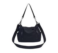 AONETIGER Borsa in iuta con chiusura lampo e tasca interna - Elegante shopper da donna - Borsa per la spesa con manico lungo - Borsa perfetta come borsa in tessuto