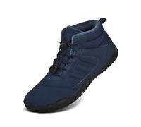 AONETIGER Scarpe Barefoot Invernali Donna Uomo Impermeabili Blu,42EU