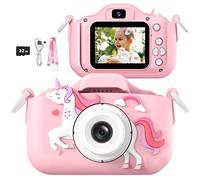 AONISE Fotocamera per Bambini, Giocattoli per Fotocamere Selfie per Bambini per Ragazzi e Ragazze, Regali di Compleanno per Bambini di età 3-12, Videoregistratore, Macchina Fotografica Bambini