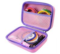 AONKE Custodia rigida compatibile con penna per stampa 3D SCRIB3D P1 / MYNT3D Super 3D Pen / 3Doodler Start 3D Printing Pen, rosa