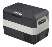 AooDen Frigorifero portatile per auto, 12 V, congelatore per auto, 32 quarti (30 l), raffreddamento per auto, 12/24 V CC e 110 V AC, per esterni, veicoli, campeggio