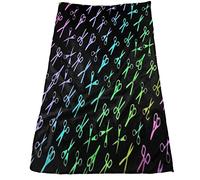 AOOEDM Asciugamano 12 X 27,5 pollici Colore Forbici Parrucchiere Asciugamani Asciugamani da cucina Strofinacci