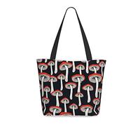 AOOEDM Borsa della spesa da donna con funghi rossi 13x11x7in.Il regalo perfetto per San Valentino.È il miglior regalo di San Valentino per mamma, figlia, moglie, ecc.