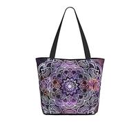 AOOEDM Cosmical Mandalas Ladies Shopping Bag 13x11x7in.Il regalo perfetto per San Valentino.È il miglior regalo di San Valentino per mamma, figlia, moglie, ecc.