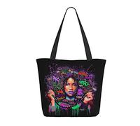 AOOEDM Donne nere africane nella borsa della spesa da donna americana 13x11x7 pollici. Il regalo perfetto per San Valentino. È il miglior regalo di San Valentino per mamma, figlia, moglie, ecc.