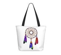 AOOEDM Dream-Catcher Image Ladies Shopping Bag 13x11x7in.Il regalo perfetto per San Valentino.È il miglior regalo di San Valentino per mamma, figlia, moglie, ecc.