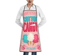AOOEDM Il grembiule da cucina Cotton Candy da donna è impermeabile e resistente alle macchie, resistente, grembiule da chef con tasche regolabili