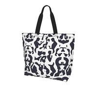 AOOEDM Kamasutra Ladies Canvas Tote Shopping Bag riutilizzabile