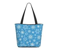 AOOEDM Shopping bag da donna modello Winter Blue Snows 13x11x7in.Il regalo perfetto per San Valentino.È il miglior regalo di San Valentino per mamma, figlia, moglie, ecc.