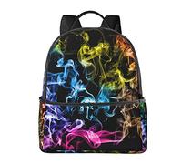 AOOEDM Zaino per laptop Borsa per computer antifurto, Zaini da escursionismo leggeri da uomo Donna, Borse per libri carine Zaino da college per adolescenti, Golden Queen Of Spades Stampato