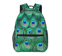 AOOEDM Zaino per laptop da viaggio per ragazza ragazzo, grande borsa per computer resistente all'acqua Business College Bookbags (stampa ombre rosa e viola)