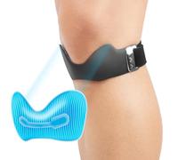 AOOHA Ginocchiera Rotulea,Tutore Tendine Rotuleo Regolabile,Fascia Ginocchio Menisco con Cuscinetto di Compressione,Supporto Sottorotuleo per escursionismo,Jogging,Bicicletta,Calcio,Basket