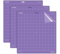 AOOIIN - Tappetino da taglio per Cricut Explore One/Air/Air 2/Maker, 30,5 x 30,5 cm, 3 pezzi