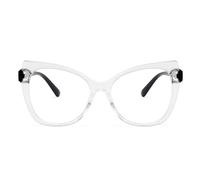 AOOLIA Occhiali da lettura vintage cat eye occhiali da vista oversize con bordo intero multicolore che bloccano la luce blu (Chiaro, 2.25, x)