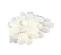 AOOOWER 100 Ditali in Lattice Flessibilità E Coperture Antiscivolo Manipolazione Nella Nail Art E in Laboratorio Coperture Trasparenti