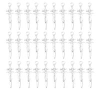 AOOOWER 30 ciondoli a forma di mini spade per la creazione di gioielli, accessori unici alla moda per la creazione di gioielli unici e accessori artigianali