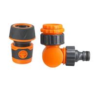 AOOOWER Adattatore di collegamento rapido per tubo flessibile a sgancio rapido per avvolgitubo carrello irrigazione irrigazione giardino efficiente