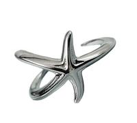 AOOOWER Anelli regolabili multiuso a tema Oceanics con stella marina, accessorio per donne amanti della natura e spiaggia