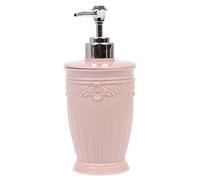 AOOOWER Bottiglia vuota da 400 ml con dispenser di fiori intagliati per shampoo, sapone, doccia, bottiglie per bevande