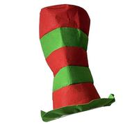 [AOOOWER] Cappello da capitano dell'esercito con motivo a righe, cappello da capitano con bordo grande, traspirante, per Halloween, Carnevale e cosplay, eventi unisex