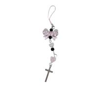AOOOWER Catena chiave dell'automobile dello zaino degli accessori distintivi del pendente delle periferiche della catena della cinghia del telefono, 13cm, acrilico, Nessuna pietra preziosa