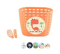 AOOOWER Cestino Da Bici Per Bambini Per Manubrio Da Bicicletta Per Ragazzo E Ragazza Impermeabile Con Cinghia Fissaggio. Cestino Per Ciclisti Adolescenti