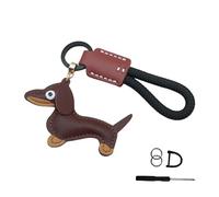 AOOOWER Ciondolo decorativo a forma di flauto dolce antico piccolo portachiavi con struttura artigianale dettagliata per chiave, 6x4.2cm, Plastica, Nessuna pietra preziosa
