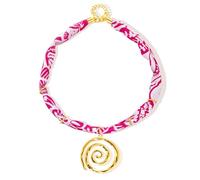 AOOOWER Collana con ciondolo a forma di sciarpa, in acciaio inossidabile, delicata catena per clavicola, accessorio da indossare tutti i giorni, Misura unica, come descritto, come descritto