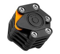 AOOOWER Combinazione Pieghevole Per Biciclette Scooter Moto Con Leghe Catena In Acciaio Anti Furti Portatile Dispositivo di Sicurezza Combinazione Per Bici Da Strada