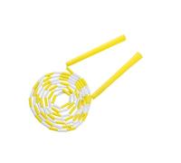 AOOOWER Corda per esercizi per bambini, con perline decorative, impugnatura antiscivolo, impugnatura ergonomica, per attività in interni ed esterni, sicura per esercizi per bambini